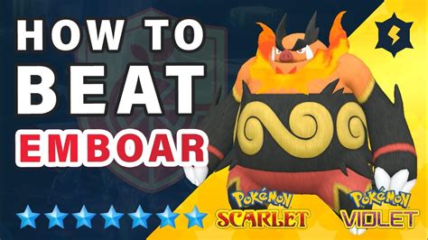 emboar 7 star raid serebii|How to Beat 7.
